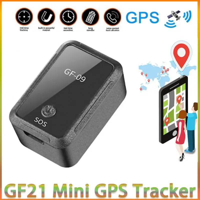 

GF21 мини GPS-Трекер магнитное крепление Автомобиль Мотоцикл Отслеживание в реальном времени локатор против потери SIM-позиционер автомобильны...