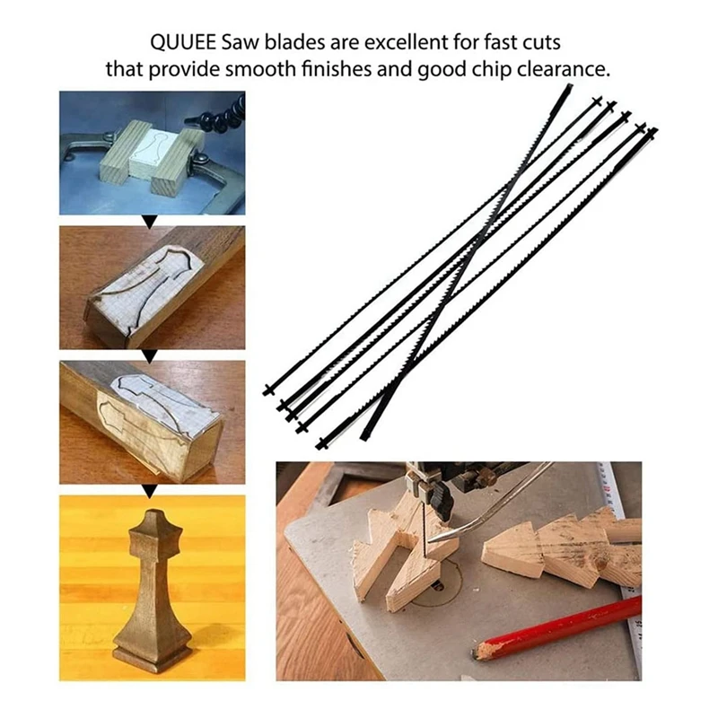 24 шт. 5-дюймовые пильные диски с прокруткой TPI 10/15/18/24 Инструменты Аксессуары для