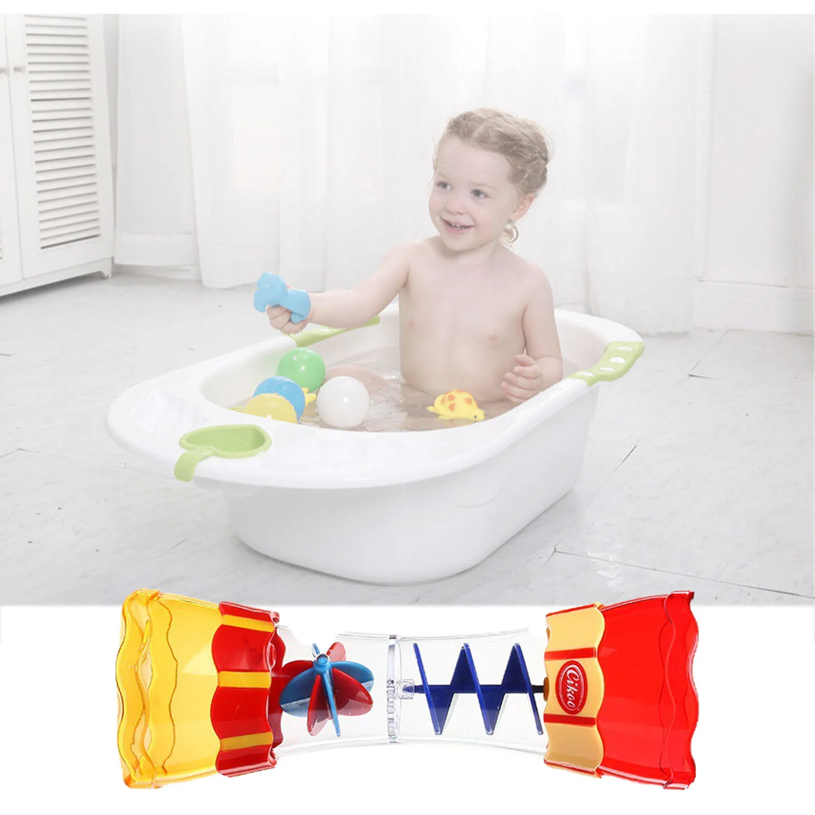 Bath Toy Water Whirly Wand Cup For Children Birthday Gift Creative  Toddler Kid Bathing Baby Shower Toy