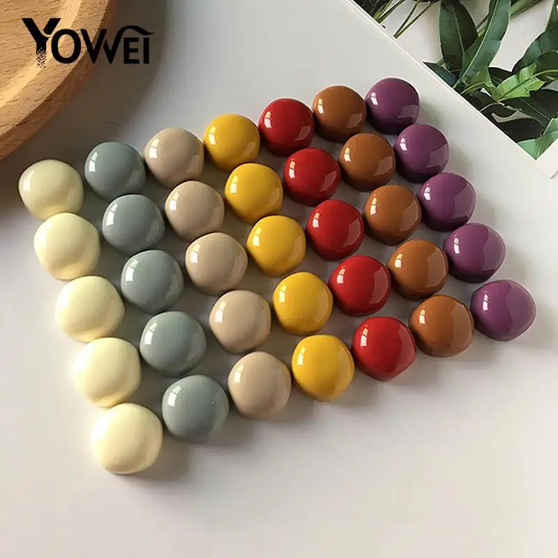 

10PCS Home Decoration Round Refrigerator 15mm Small Refrigerator Stickers I Color Refrigerator Souvenir Gift