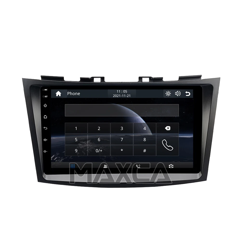 MAXCA 9-дюймовый беспроводной Carplay и Android Авторадио для 2010 Suzuki Swift мультимедийный