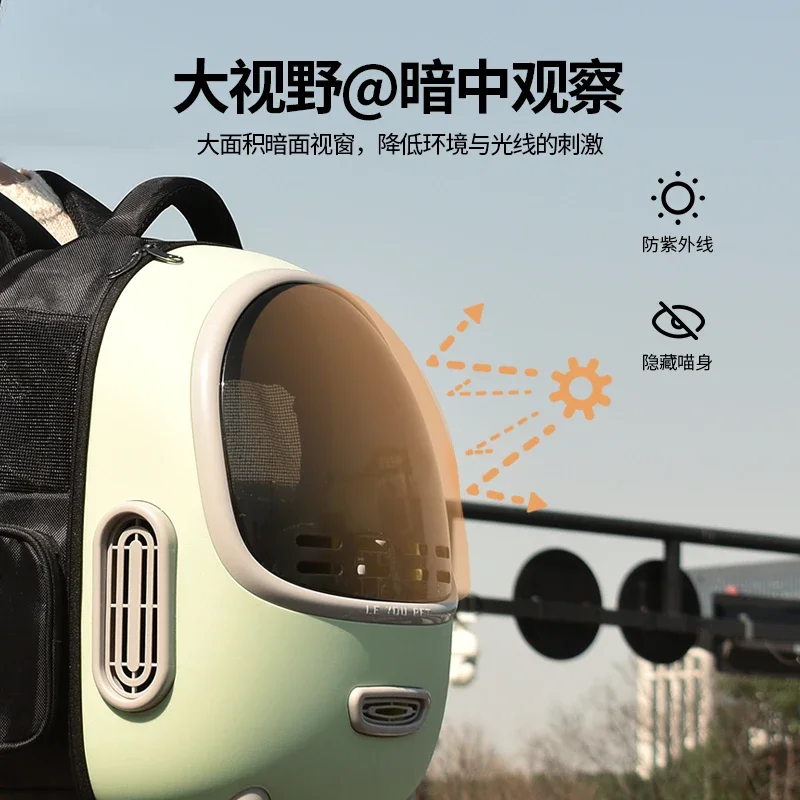 Фото Настраиваемый портативный кон капсулы Grootble con Capuladaterale Borsa Per Gatti traspirante di grande Wee Gabbia Per Gatt №3