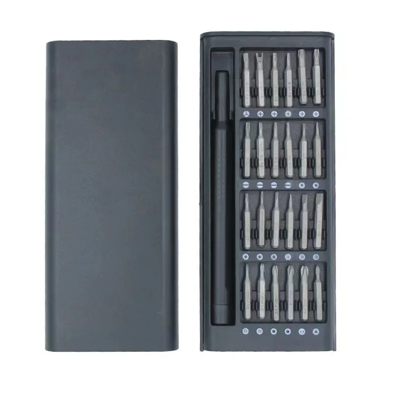 

For Xiaomi Mijia Precision Screwdriver with 24 PCS Screw Heads Smart Magnetic Kit Power Tool Sets for Smart Home Repair PC Phone