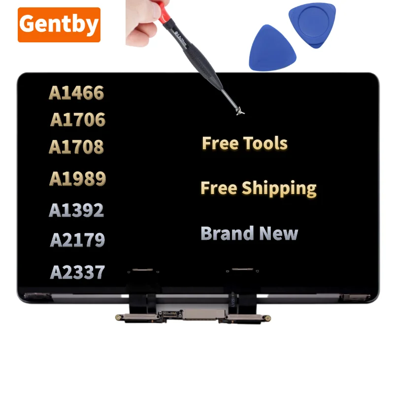 Новый ЖК-дисплей A1370 A1369 A1465 A1466 A1706 A1708 A1932 A1989 A2179 A2337 A1502 A1534 A1707 для MacBook Pro Air - купить