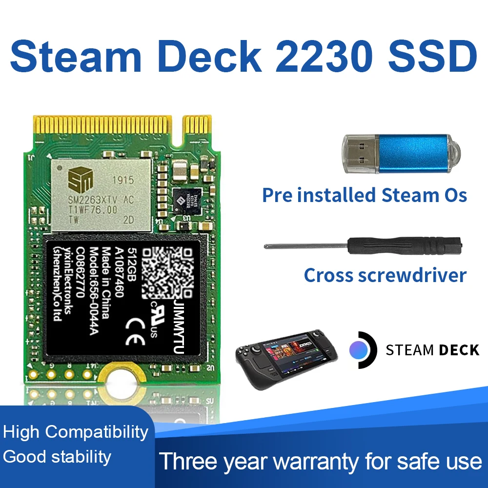 2230 M.2 SSD CL1-3D 512GB 1TB Hard Drive M2 SSD NVMe PCIE ST