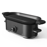 Indoor Smokeless Electric Grill Barbecue Machine For Home Kitchen Appliances Non-Stick Cooking Surface Grill Oven With Removable