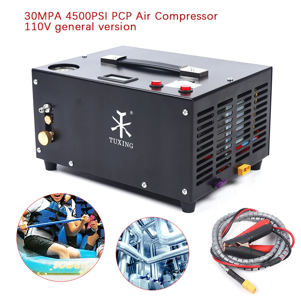 Pump Vehicle High Pressure Manual Stop Air Pump 110v New