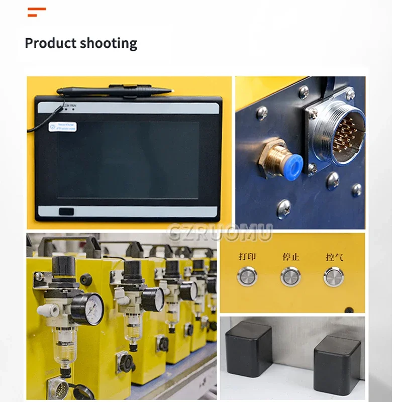 ZPKS-15080 Пневматическая маркировочная машина гравировальная для кодирования