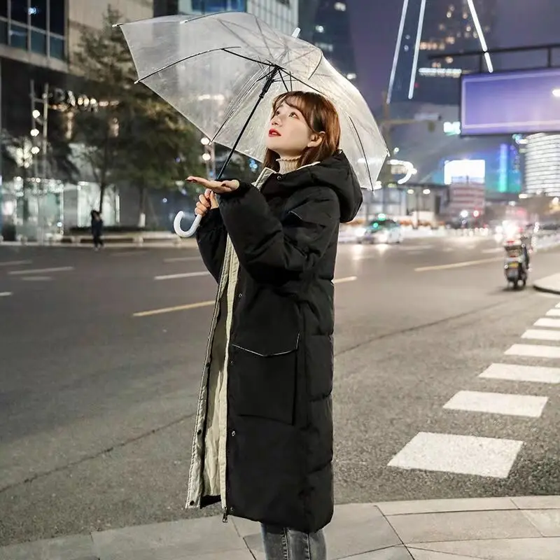 Winter Women's Cold Coat Parkas Long Hooded Padded Jacket Super Hot Coats Cheap Wholesale Women Clothes Free Shipping Fashion
