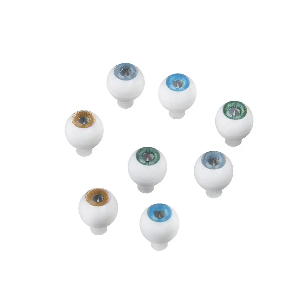 

8pcs Doll Bear Eyes Eyeball Props Trick Kid Toy