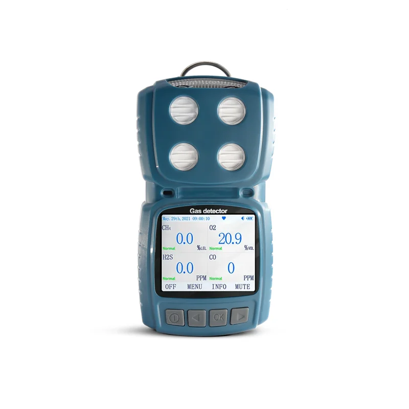 Digital Dispaly Portable Handheld Multi Gas Detector Combustible And Toxic Gas Leak Detector enlarge