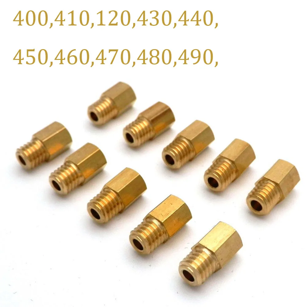 

Головки главные шестигранные для карбюратора MIKUNI VM/TM/TMX RX100 AX100 TM24 27 28, 10 шт./комплект