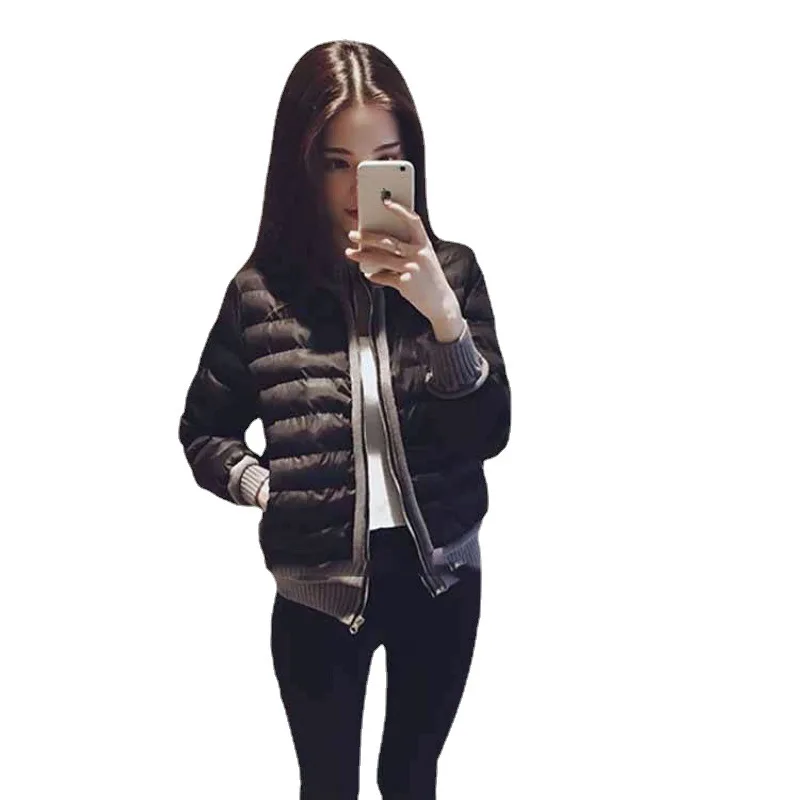 Cotton Padded Jacket for Women In 2022 Autumn  Winter, Short Jacket,black Short Cotton Padded Jacket, Loose Cotton Padded Jacket