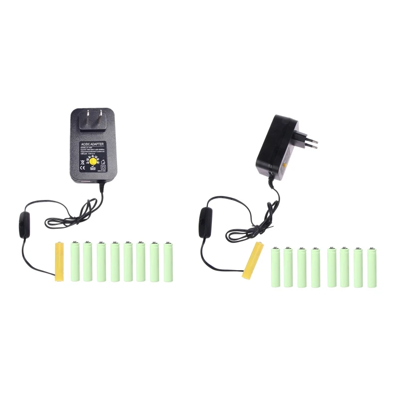 

USB+3V-12V AAA Fake Dummy Battery for Remote Control Flashlight LED Light Fan