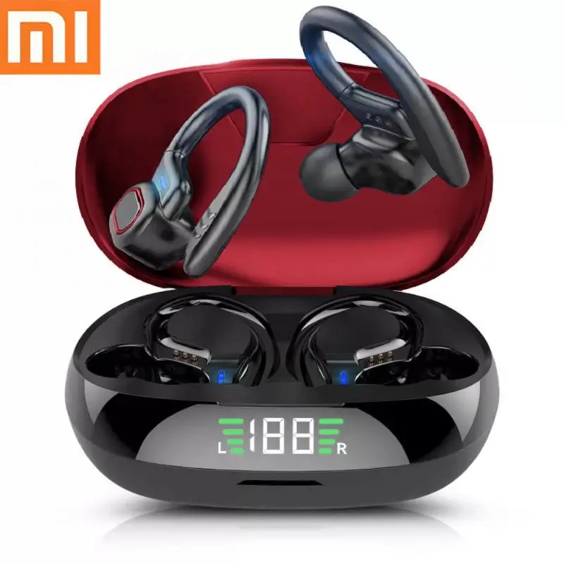 

Беспроводные наушники Xiaomi TWS с Bluetooth, IPX5, водонепроницаемые, шумоподавление, стерео, спортивные наушники с крючком для IOS Android