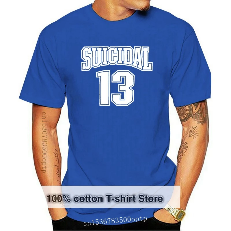 

Fashion Men's T-Shirt Men Summer T-shirt Suicidal Tendencies Men's 13 Logo Men's Casual Shirt