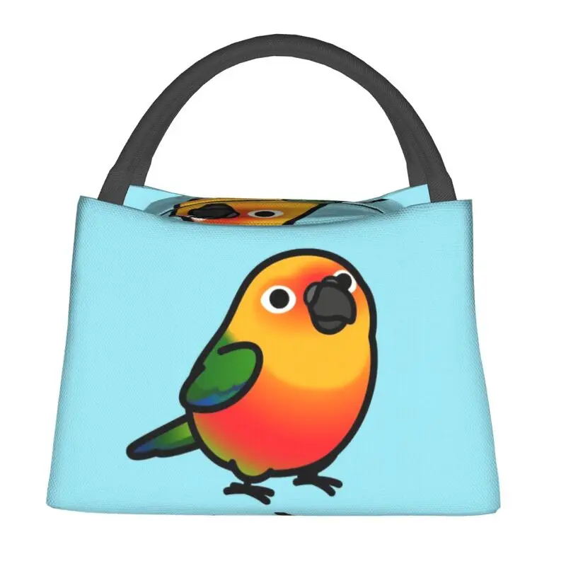 

Chubby Kakapo Resuable Lunch Box Women Parrot Bird Cooler Thermal Food Insulated Lunch Bag Hospital Office Pinic Container