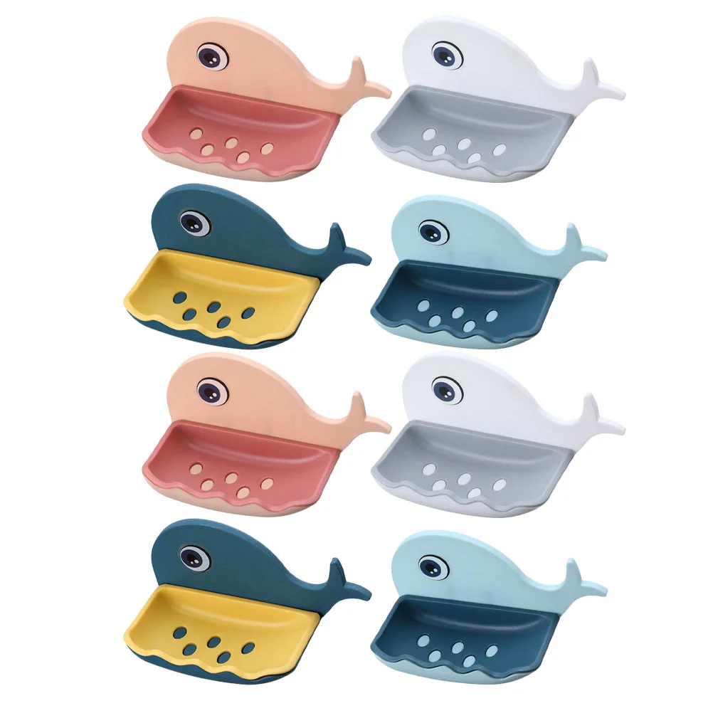 

8 шт., милые настенные футляры для мыла