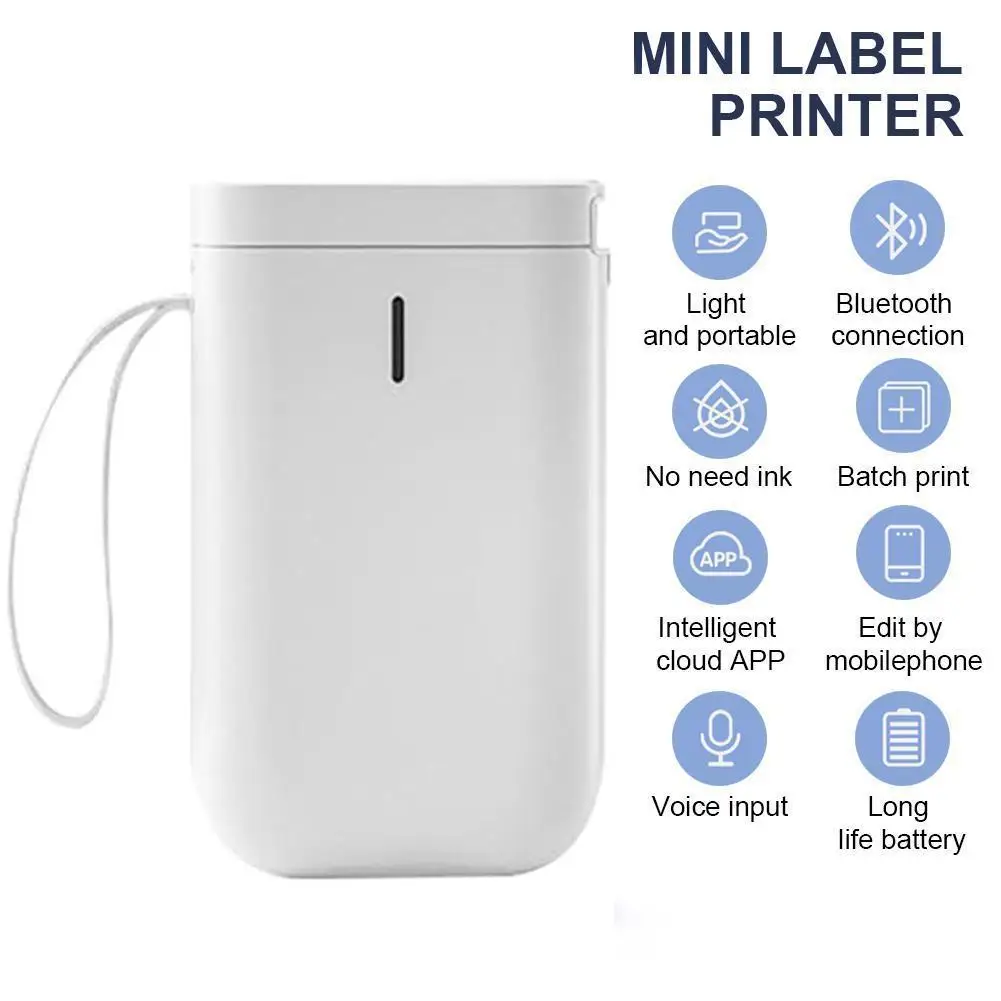 

Мини-Термопринтер для этикеток D11 Home, портативный телефон, Bluetooth