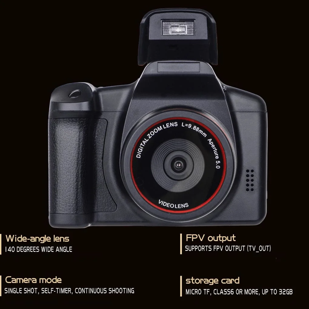 

Professional 16X Digital Optical Zoom Camera 2.4 Inch LCD Screen 1080P Full HD Video Camera Portable Handheld Digital Cameras