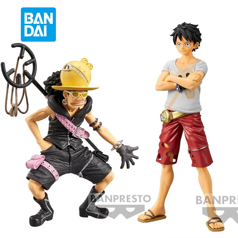 

Оригинальные фигурки героев мультфильма Banpresto Dxf Usopp Luffy, фигурки героев аниме, игрушки, детские подарки, украшение
