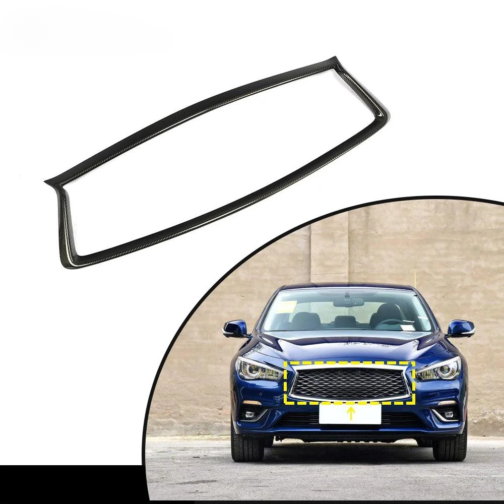 

Dry Carbon Fiber Front Grille Grill Insert Trim Cover For RS6 C8 2019-2021