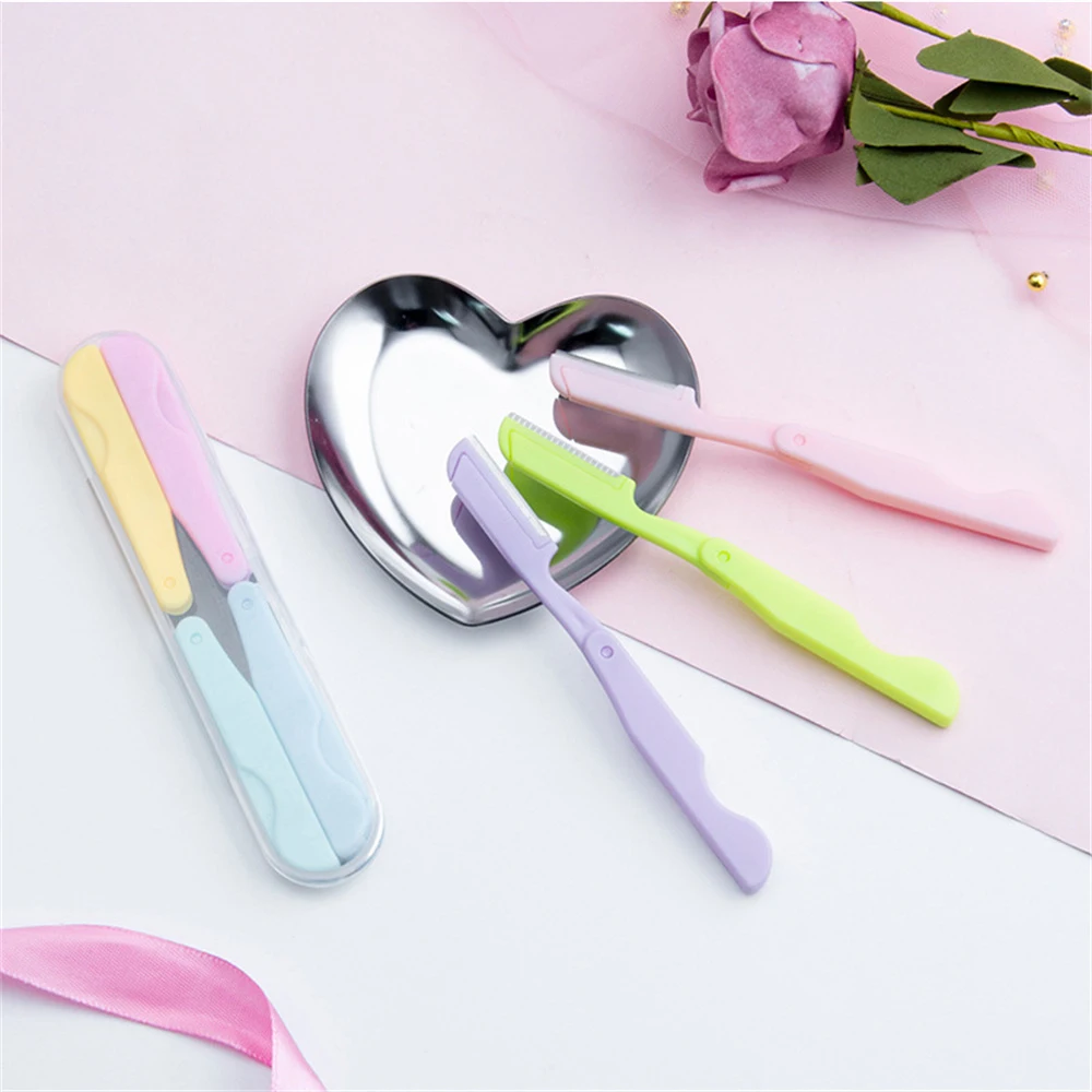 

Easy To Use Sturdy Eyebrow Razor Versatile Tool Durable Precision Eyebrow Trimming Sharp Blade Eyebrow Grooming Popular Compact