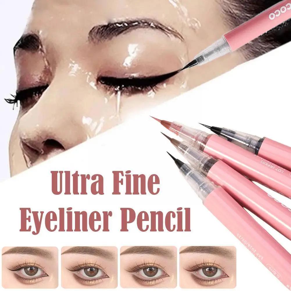 

Ultra Fine Eyeliner Pencil Liquid Eye Liner12 Hour Eyes Wear Waterproof Eyeliner To Drying Easy Proof Quick Smudge Makeup U N0F5