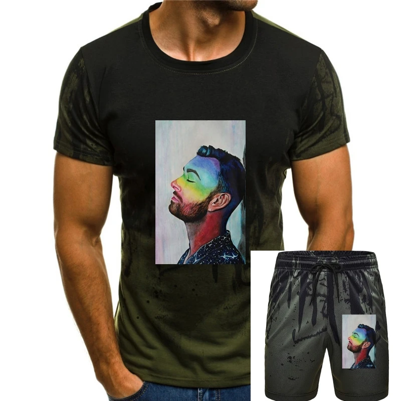 

TXFASHIONshop Men Sam Smith Fashion Short Sleeve t shirt