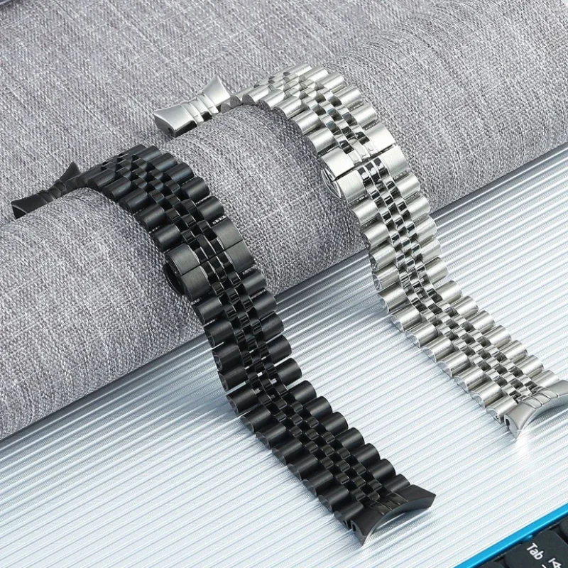 Ремешок из нержавеющей стали без зазоров для Samsung Galaxy 6 Classic 47 мм 43 роскошный