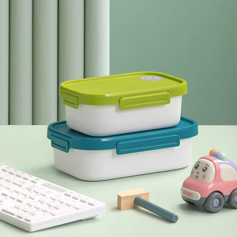 

Двухслойная коробка для хранения бенто CHAHUA, набор пластиковых Ланч-боксов, коробка для хранения перегородок для офисных работников, летний нагрев