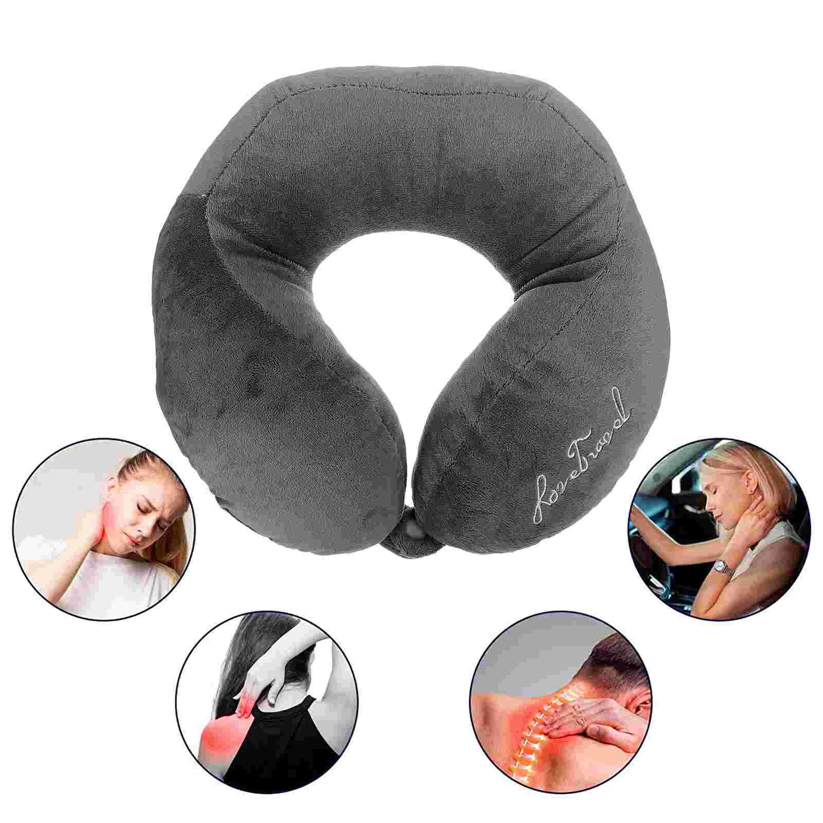 

Neck Pillow Kids U Spine Cervical Baby Car Rest Shaped Airplane Support Cushion Memory Foam Relax Household Car accessories