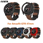Двухцветный защитный чехол из поликарбоната FIFATA для смарт-часов Xiaomi Amazfit GTR 47 мм, Сменный Чехол для часов GTR 47