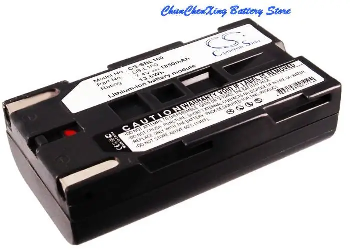 Cameron Sino 1850 мАч аккумулятор для Samsung SCL810 SCL860 SCL870 SCL901 SCL903 SCL906 SCL907 SCW80 SCW87 SCW97 VP-L500 L530 |