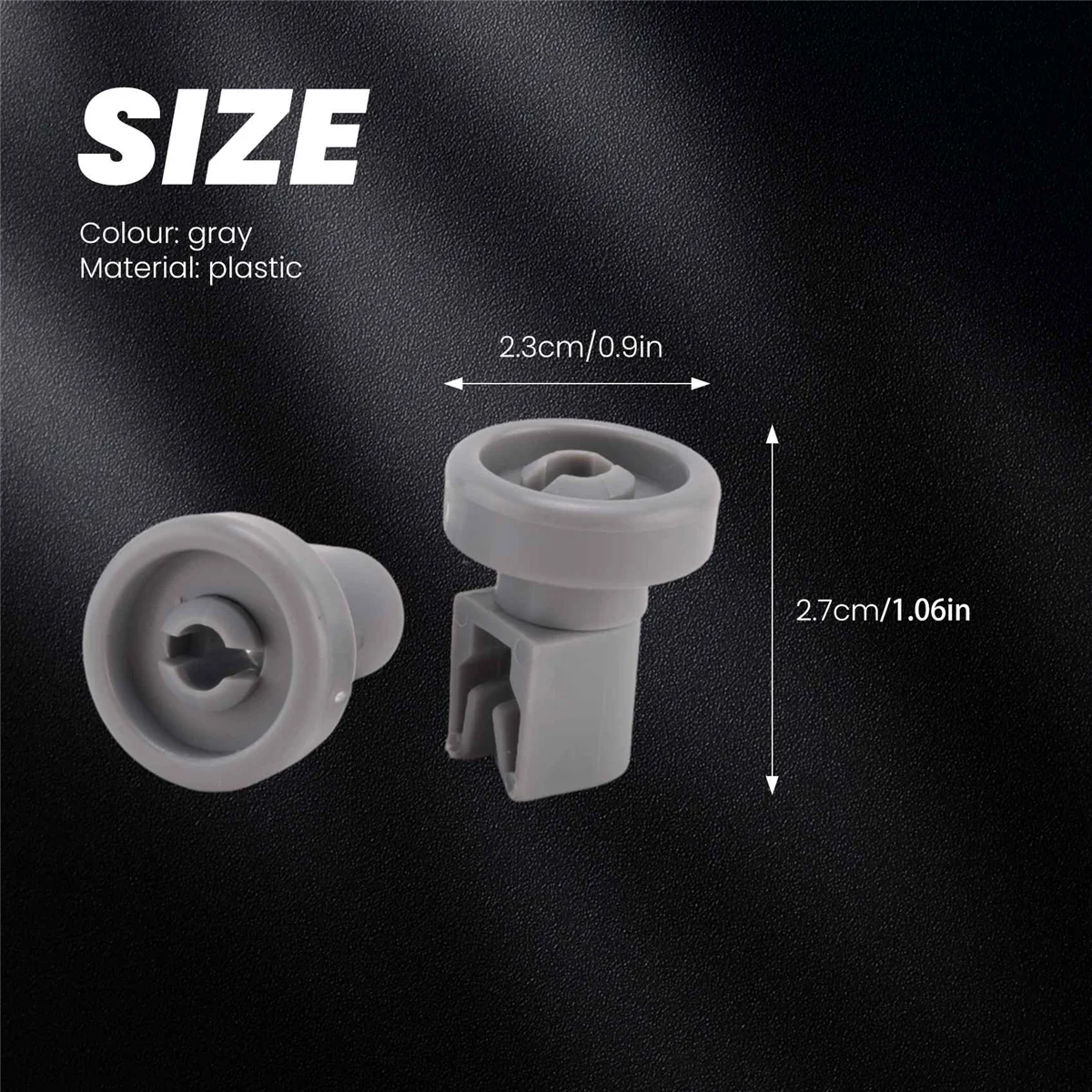 8 шт. колесо для корзины посудомоечной машины Aeg Favorit Privileg Zanussi аксессуары