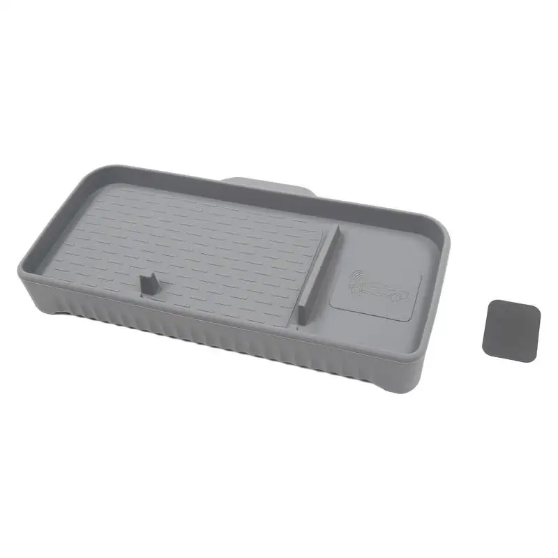 

Противоскользящий ящик для хранения приборной панели для автомобиля 3, лоток для хранения в салоне, задний ящик для автомобильного экрана и т. Д., органайзер для заднего экрана навигации и т. д.