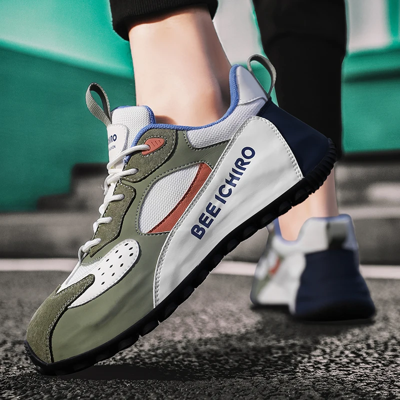 Men's Golf Shoe Mesh Breathable and Comfortable Outdoor Lawn Shoe Men's Fashion Golf Shoe