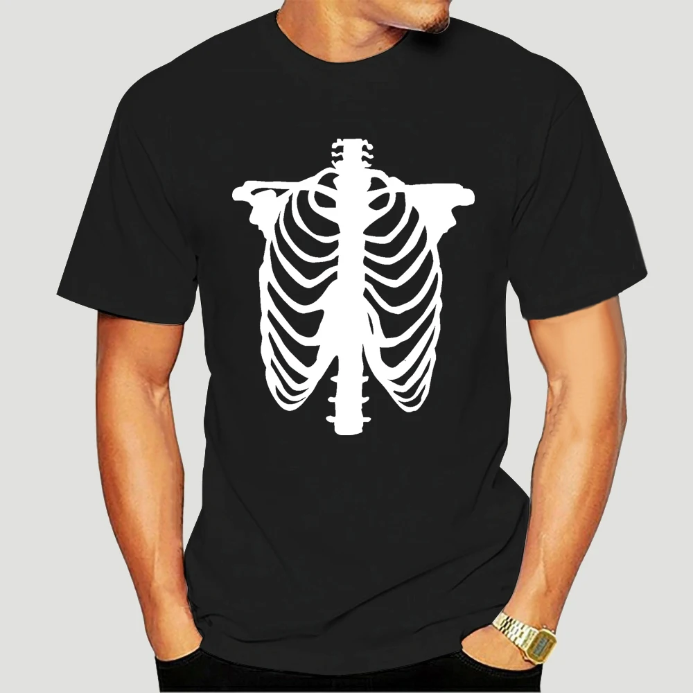 Футболка с рисунком скелета черепа Хэллоуина призрака вампира страшный костюм