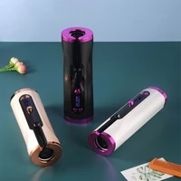 automatic rotating hair curler portable ceramic corrugated curling iron for hair cordless women curls waves tool fast shipping