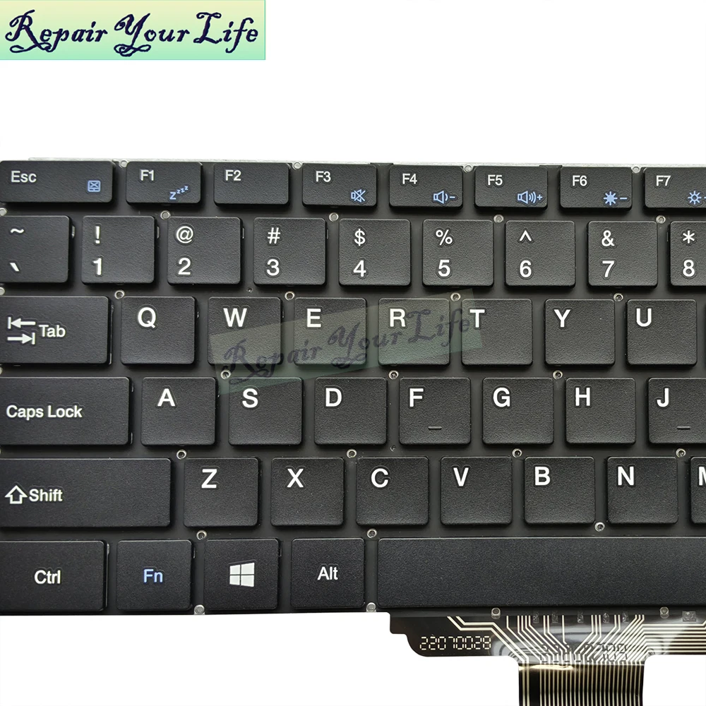 Английская клавиатура США для IPASON Storm Dragon P3 XU141 14 дюймов клавиатуры ноутбуков Teclado