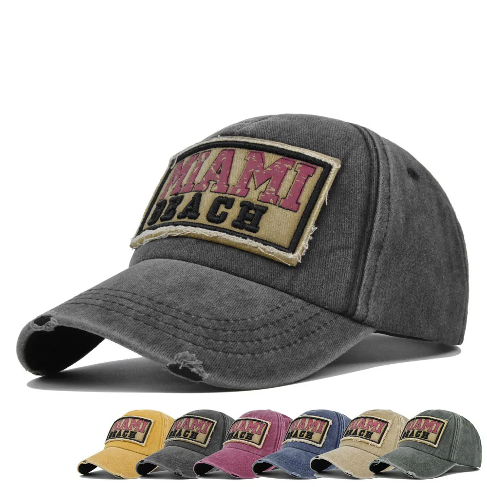 

Outdoor Men's Baseball Caps for Women Cap Washed Bone Streetwear Dad Hat Snapback Embroidery Casual Casquette Hip Hop Cap