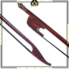 Профессиональный лук из змеиного дерева, лук для скрипки 44, лук для скрипкискрипки в барочном стиле, Круглый Лук-палка, черный конский волос