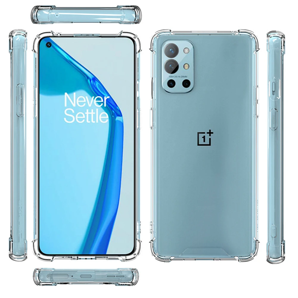 Прозрачный мягкий силиконовый чехол с подушкой безопасности для Oneplus Nord 2T CE Ace 2 3