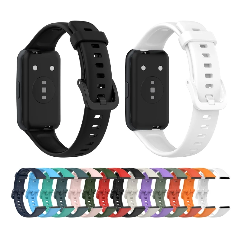 

Adjustable Anti Scratch Silicone Band Fit for Huaweiband 7 Bracelet Sweatproof