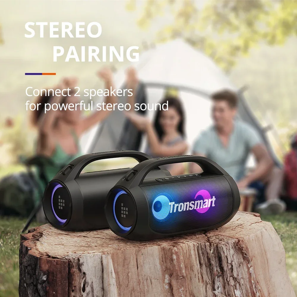 Портативная колонка Tronsmart Bang SE с мощным звуком, Bluetooth 5.3, удобной ручкой, 24-часовым временем работы, для вечеринок и кемпинга (art.: 3920db7bb7f46) - 3920db7bb7f46