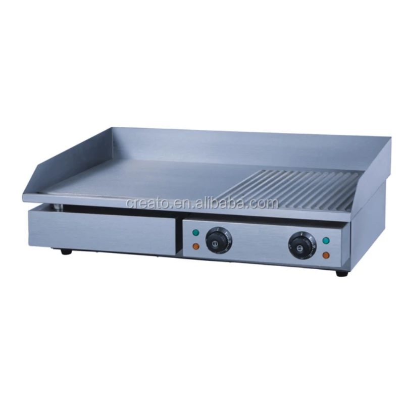 

Electric counter range griddle for restaurant