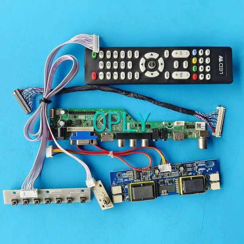 

Для M190EG01 M190EG02 плата контроллера экрана ноутбука 4CCFL 1280*1024 VGA HDMI-совместимый AV USB LVDS 30-контактный Комплект «сделай сам» 19"