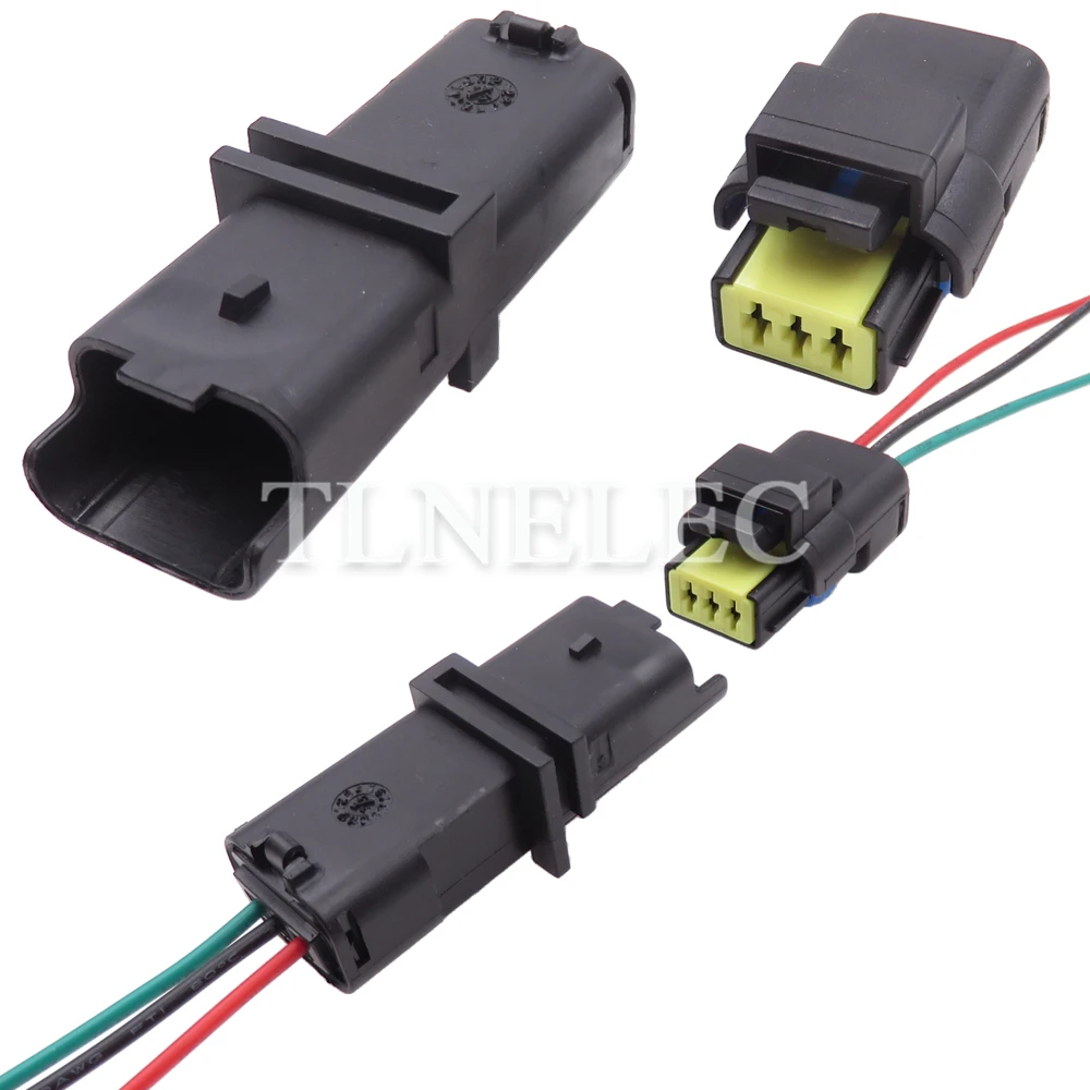 3-контактный Автомобильный датчик температуры воды, водонепроницаемый разъем, автомобильный провод, соединители для Peugeot 211PL032S0049 211PC032S0049