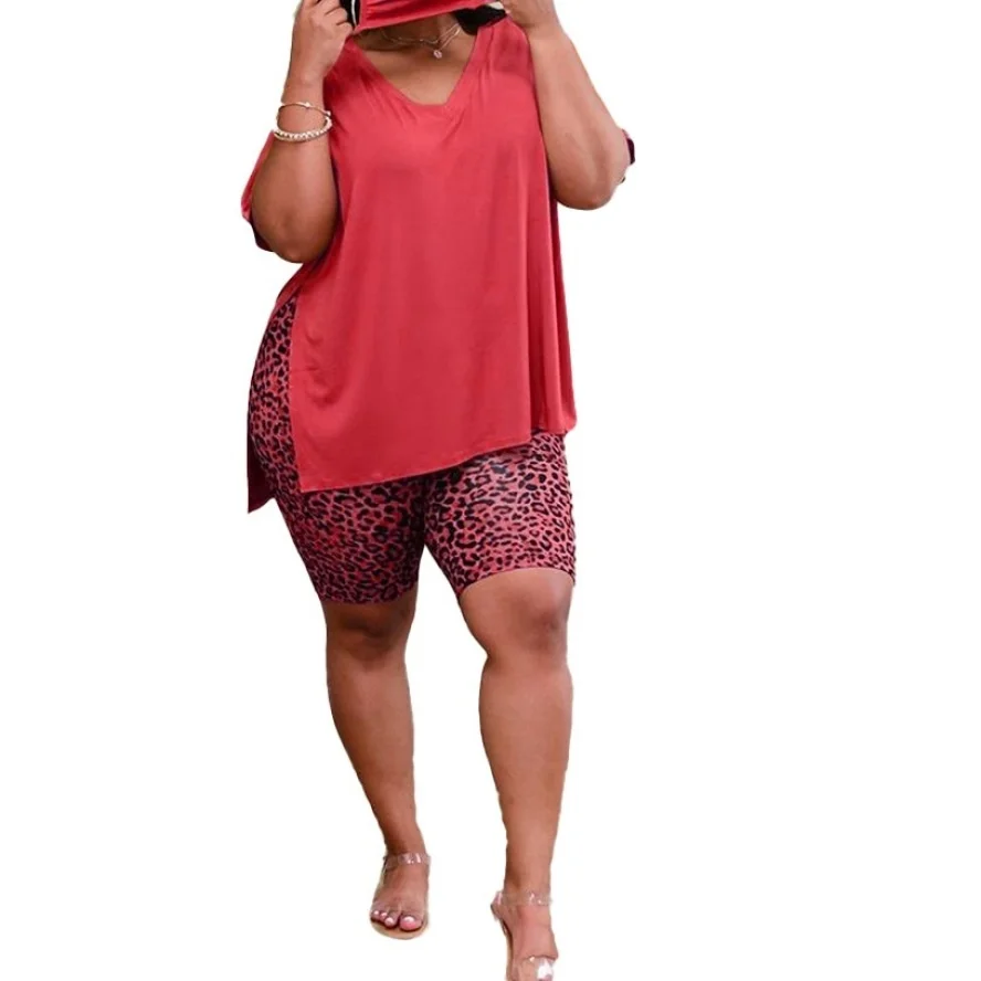 Plus Size 5xl Fashion Shorts Suits o Neck Short Sleeve Plus t Shirt Tee Short Pants Set 2023 Summer Loose Shor 3xl 4xl 5xl 6xl