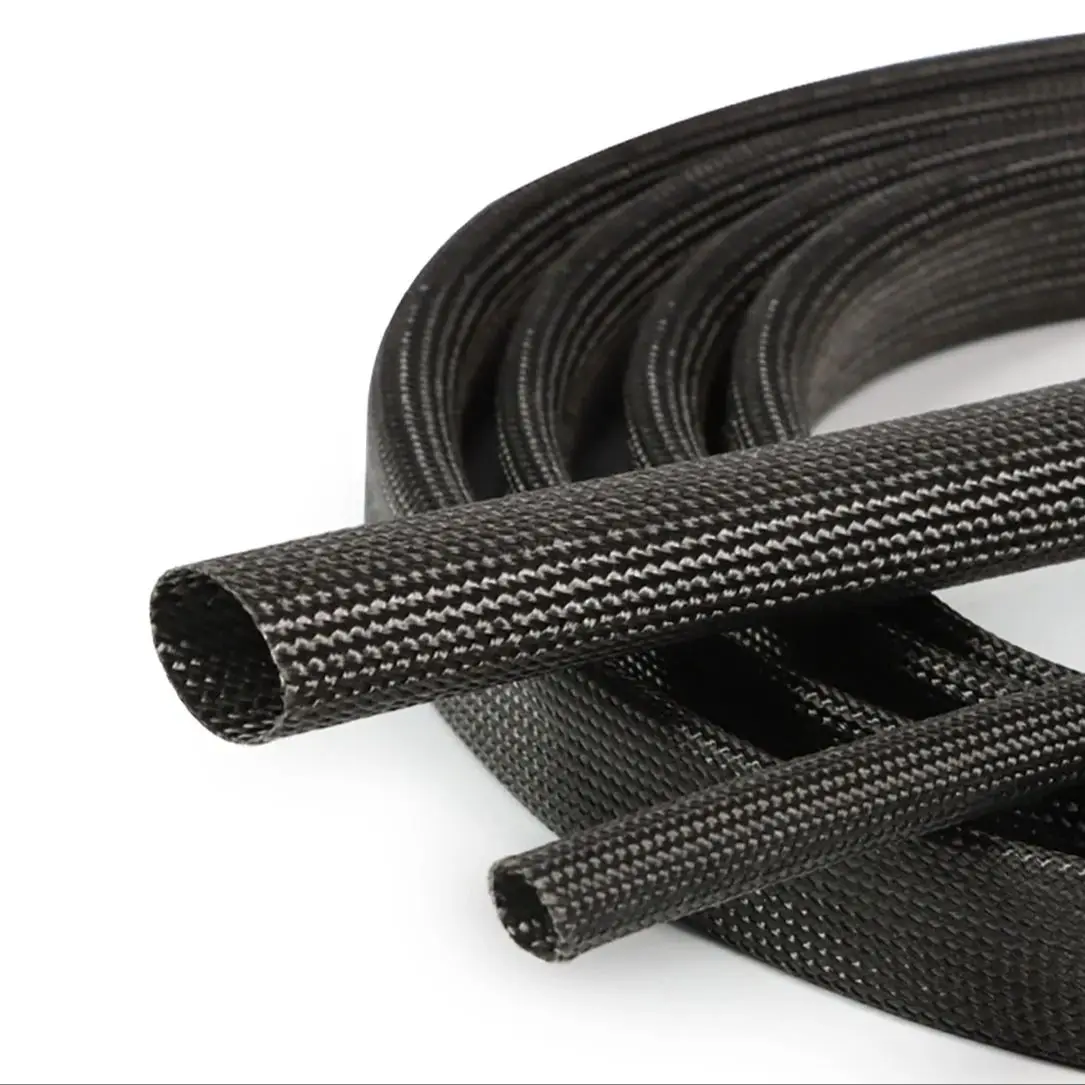 Стекловолоконная изоляционная трубка 1-50 мм черная/белая 600℃